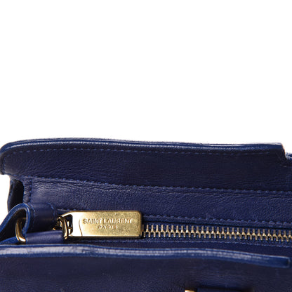 Saint Laurent Calfskin Small Classic Y Cabas Royal Blue 19 of 31