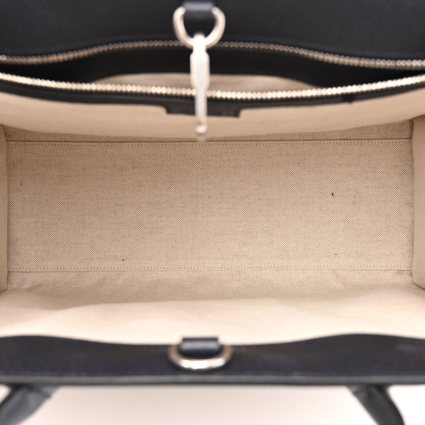 GG Supreme Monogram Textured Dollar Calfskin Web Medium Retro Interlocking G Tote Bag Beige Blue