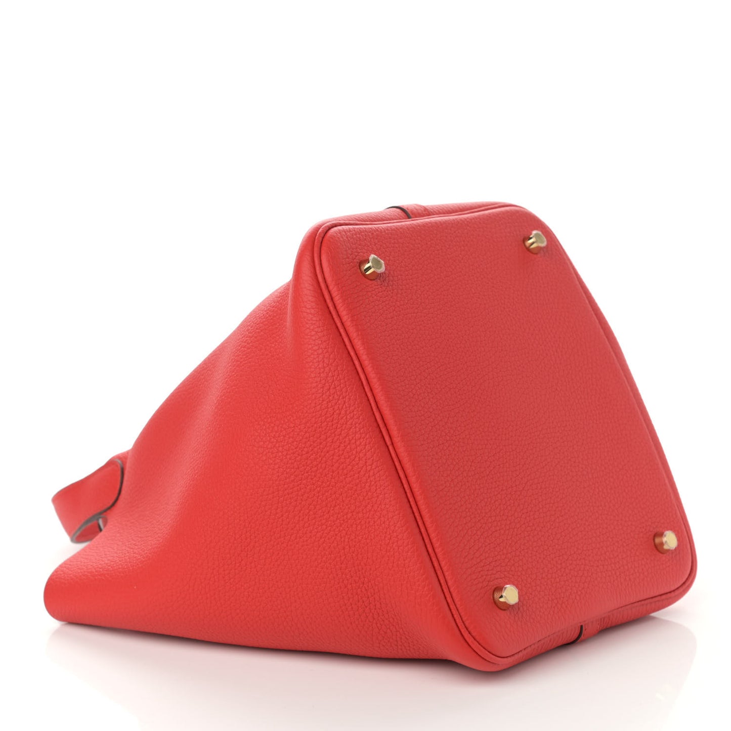 Taurillon Clemence Picotin Lock 22 MM Rouge De Coeur