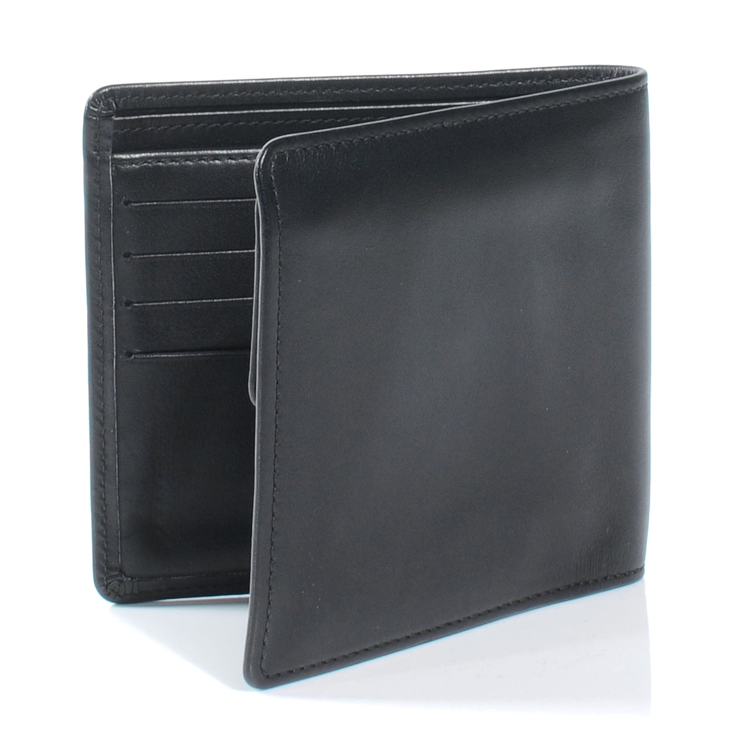 Louis Vuitton Nappa Marco Chicago Perforated Mens Wallet Black 3 of 7