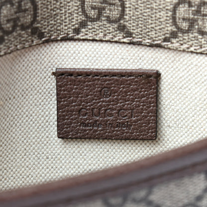 Gucci GG Supreme Monogram Neo Vintage Web Belt Bag Brown 6 of 9