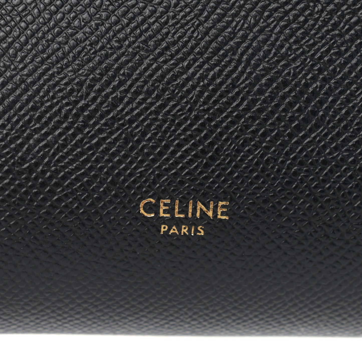 Grained Calfskin Nano Belt Bag Black