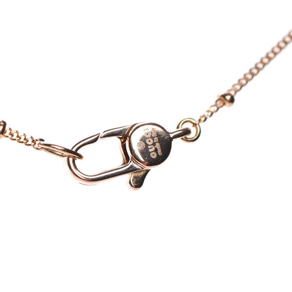 Gucci 18K Rose Gold Guccissima Pedant Necklace 5 of 5