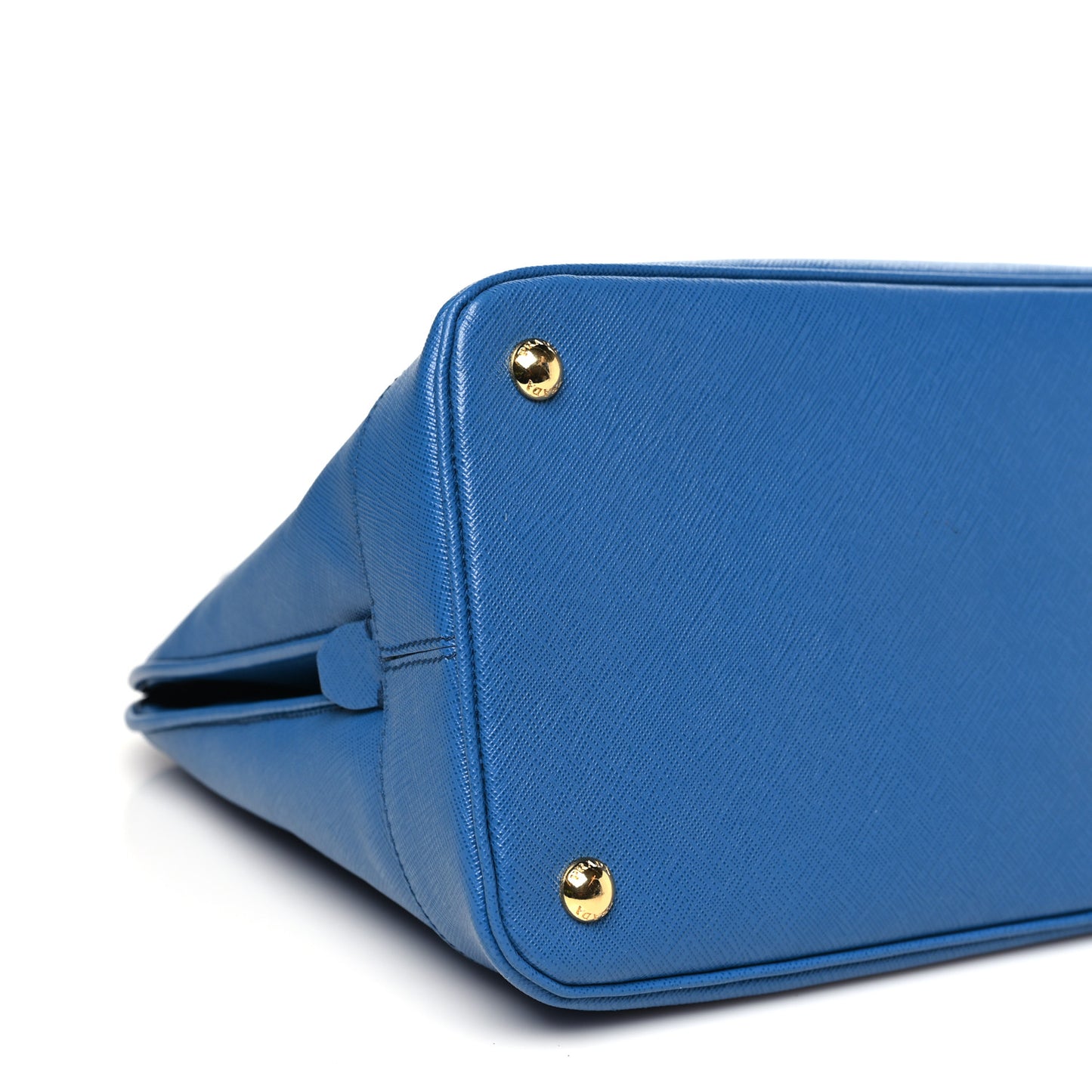 Saffiano Lux Medium Promenade Tote Cobalto