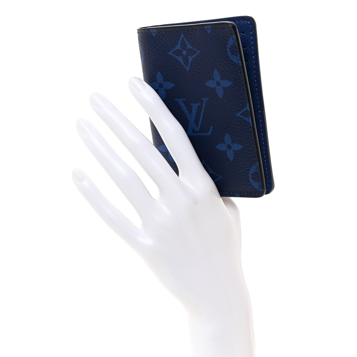 Louis Vuitton Taigarama Pocket Organizer NM Cobalt 2 of 7