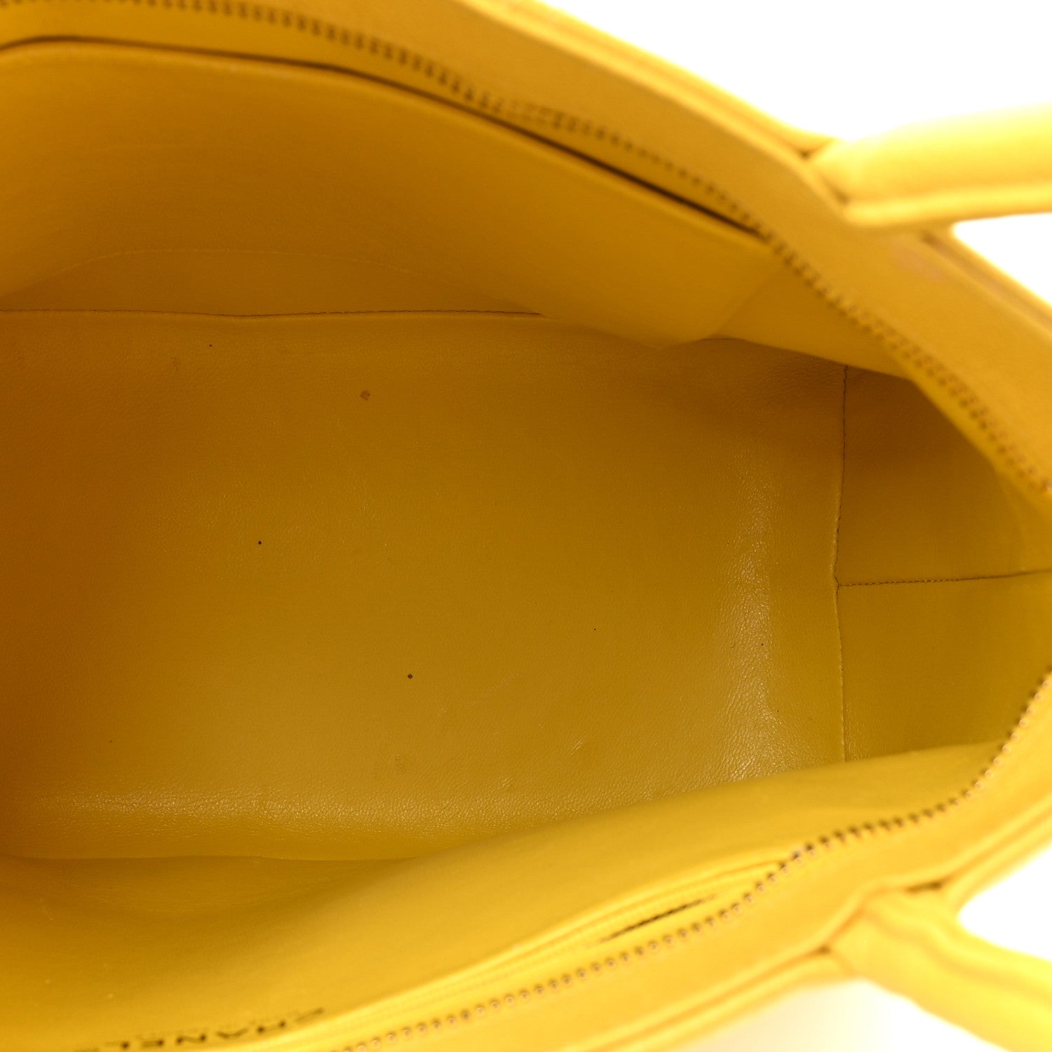 Chanel Caviar Quilted Medallion Tote Yellow 5 of 13