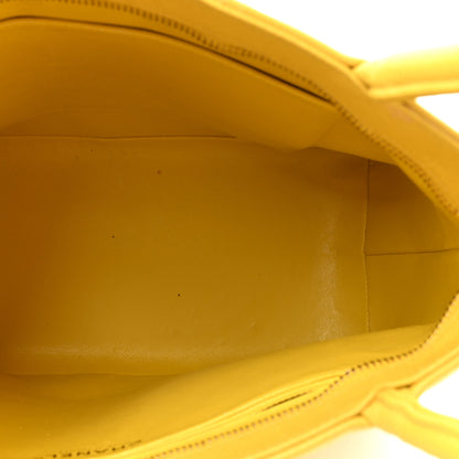 Chanel Caviar Quilted Medallion Tote Yellow 5 of 13