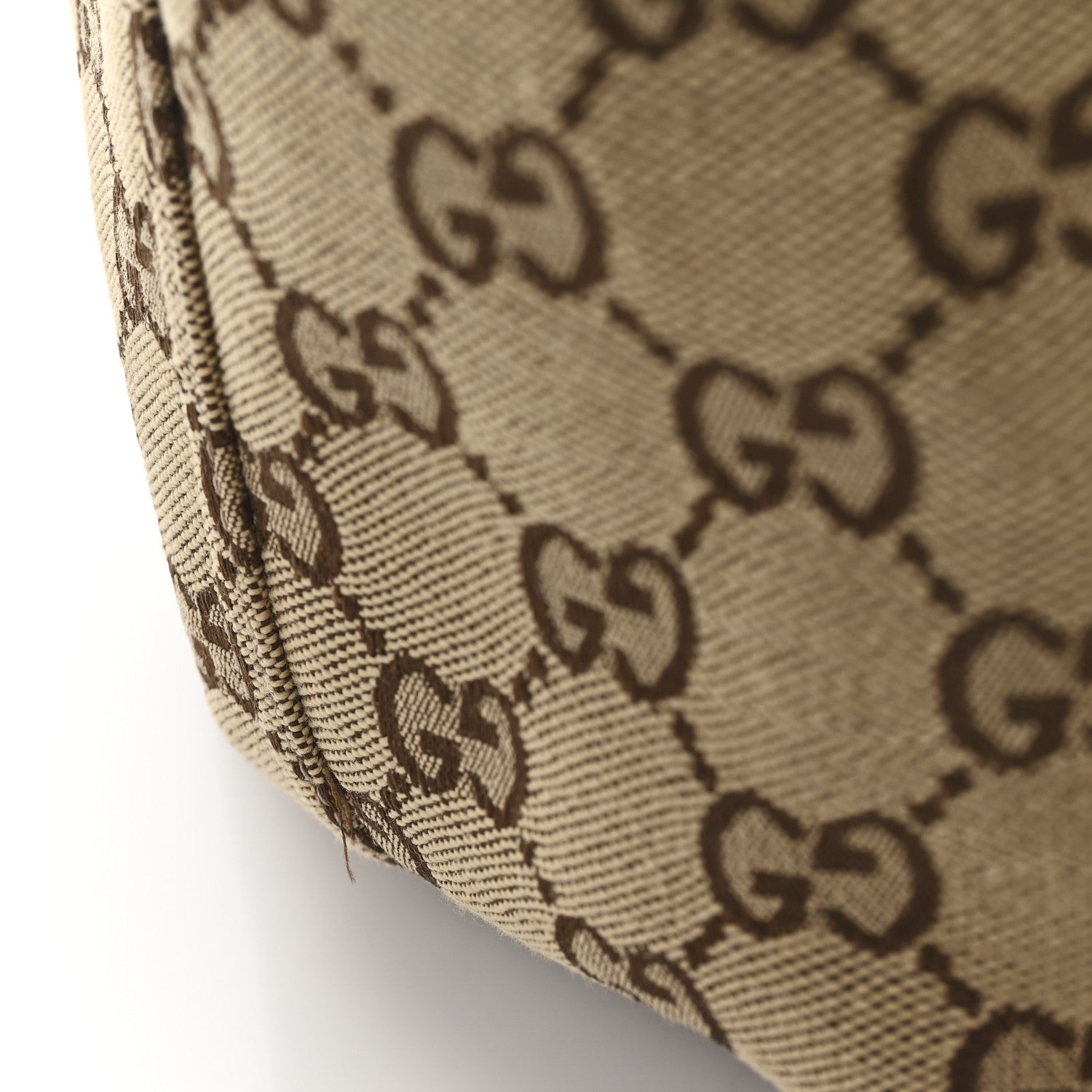Gucci GG Monogram Web Large Giglio Tote Beige Brown 1764165