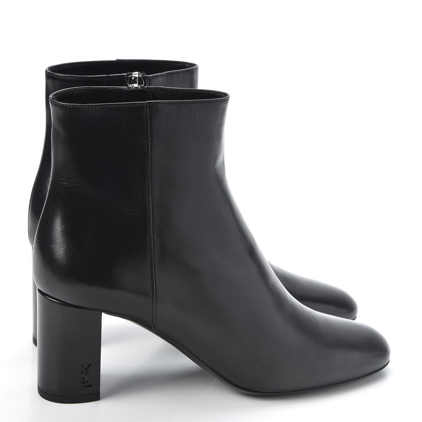 Nappa Loulou Ankle Zip Boot 38 Black