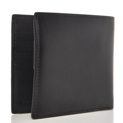 Burberry Grained Calfskin BBi-Fold Wallet Black 3 of 8