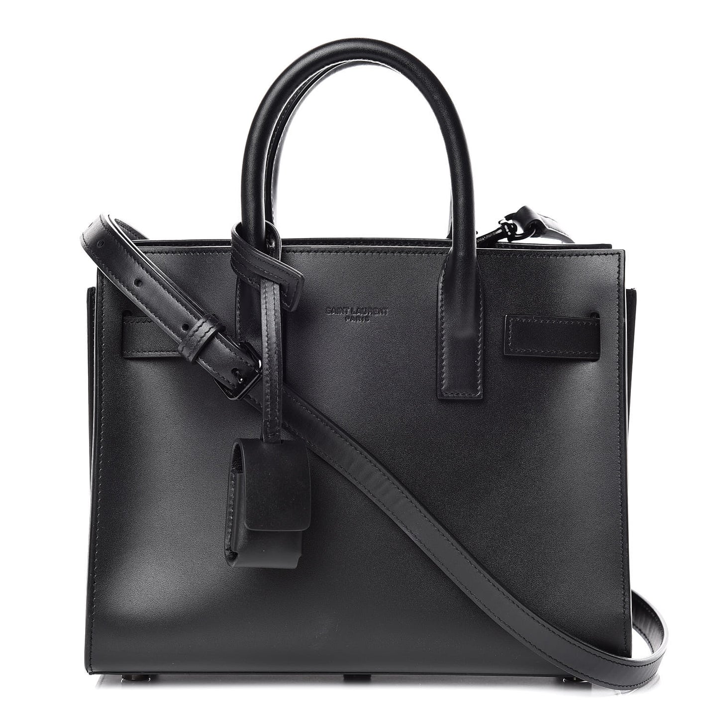 Calfskin Nano Sac de Jour Black