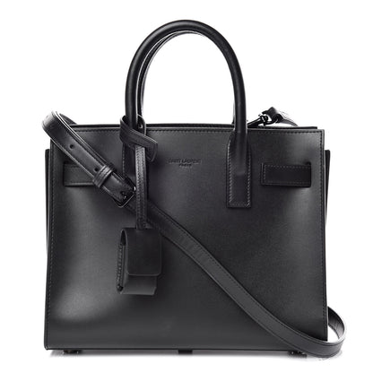 Saint Laurent Calfskin Nano Sac de Jour Black 1 of 11