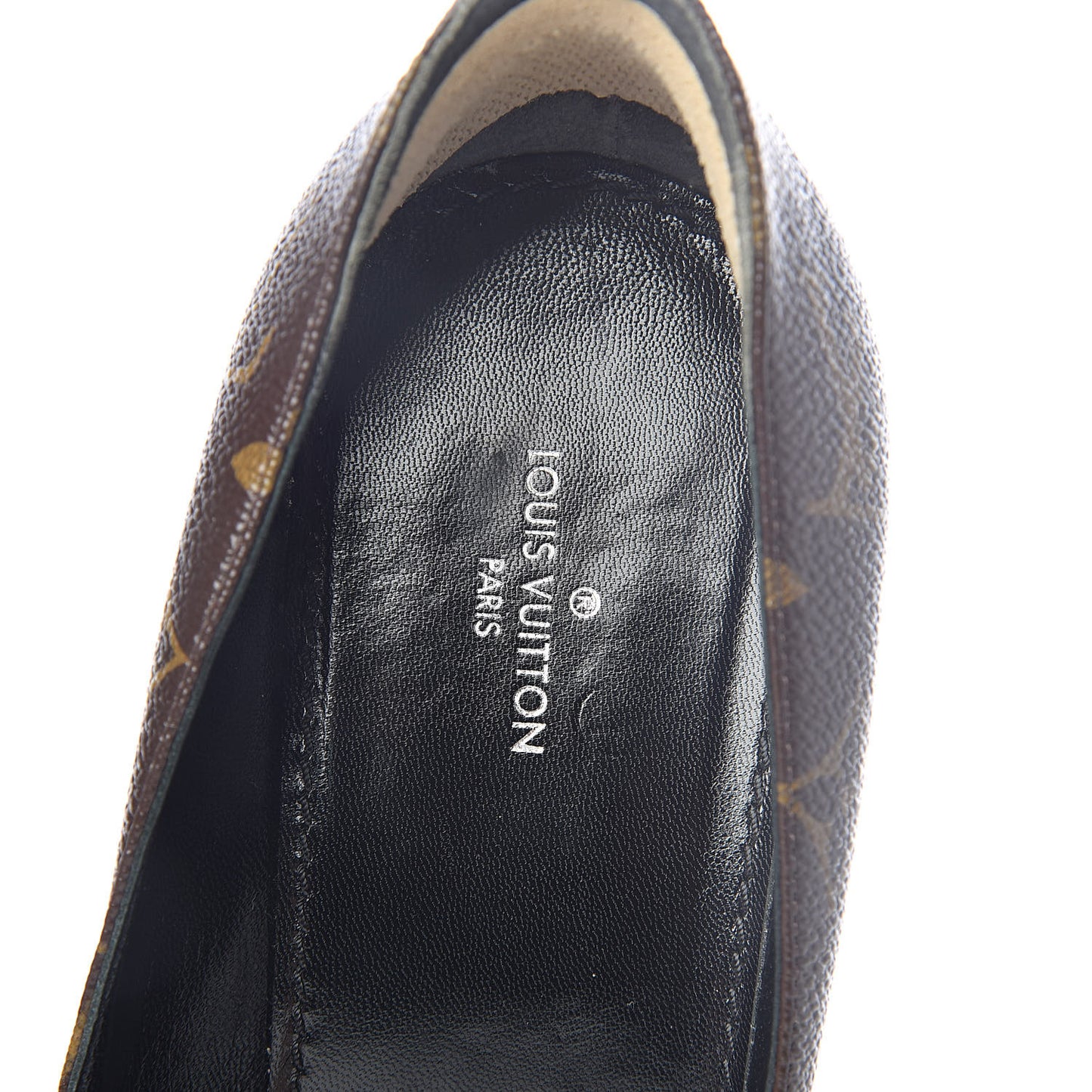 Monogram Cherie Pumps 38.5 Black