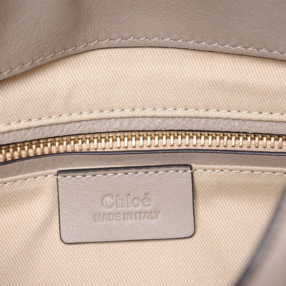 Chloe Calfskin Small Owen Flap Bag Motty Grey 7 of 8