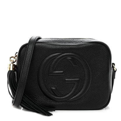 Gucci Pebbled Calfskin Small Soho Disco Bag Black 1 of 11