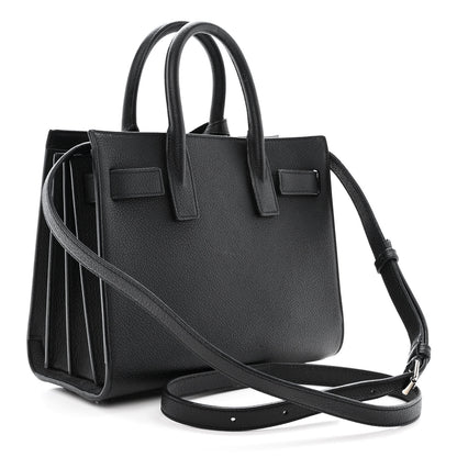 Saint Laurent Grain de Poudre Nano Sac De Jour Black 3 of 12