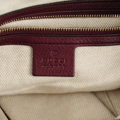 Gucci Cellarius Calfskin Large Soho Hobo Scarlatto 7 of 8