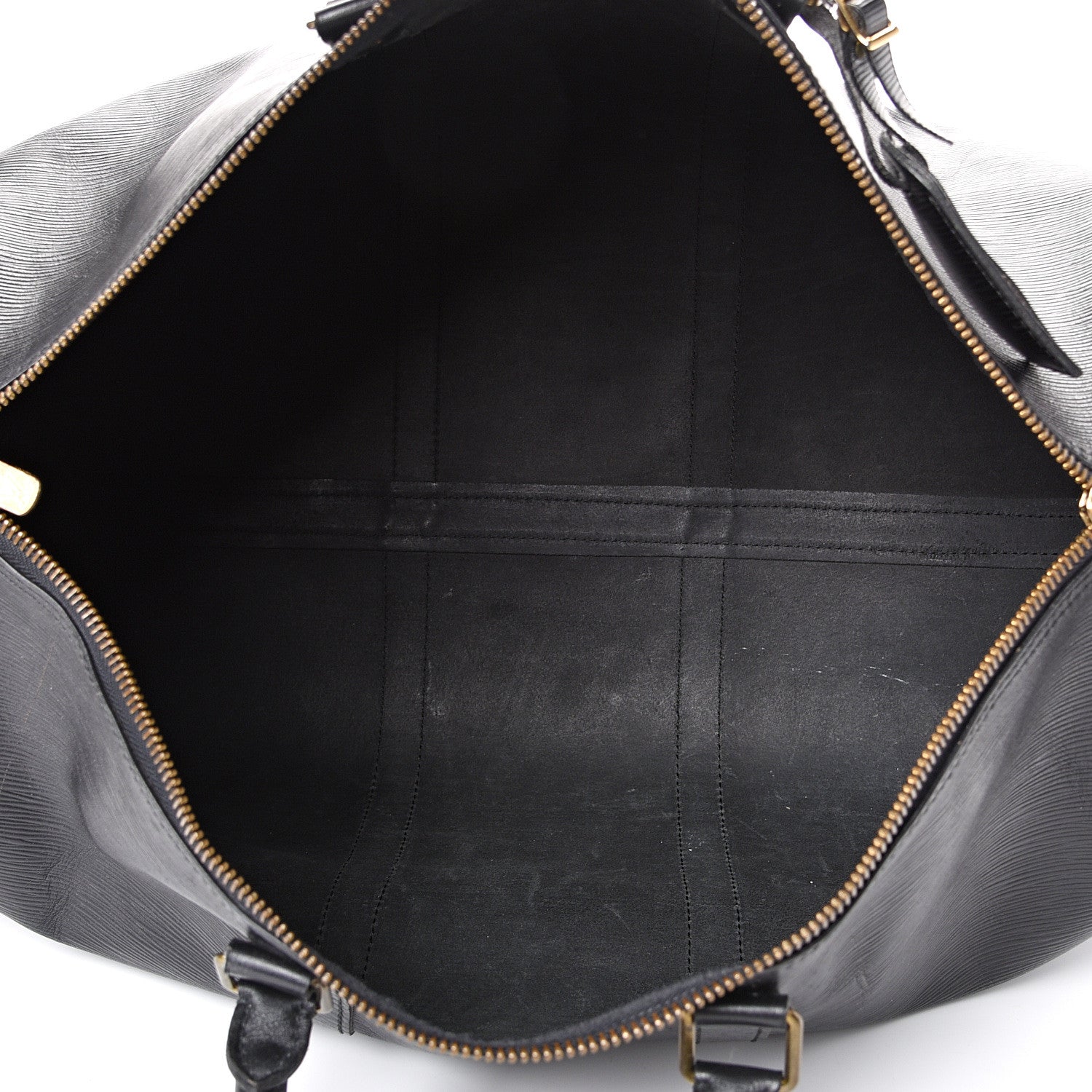 Louis Vuitton Epi Keepall 50 Black 4 of 21