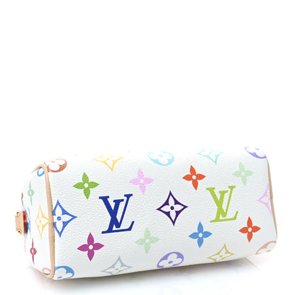 Louis Vuitton LV X TM Monogram Multicolor Nano Speedy White 4 of 9