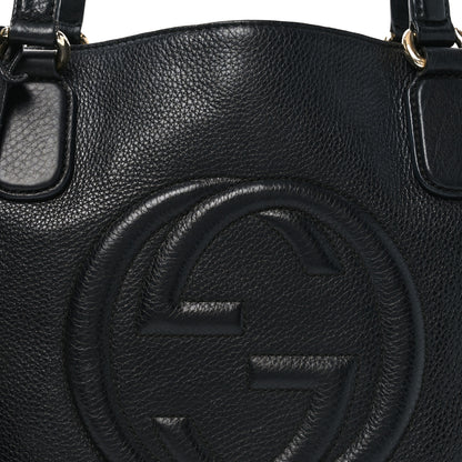 Gucci Cellarius Calfskin Medium Soho Working Tote Black 8 of 11