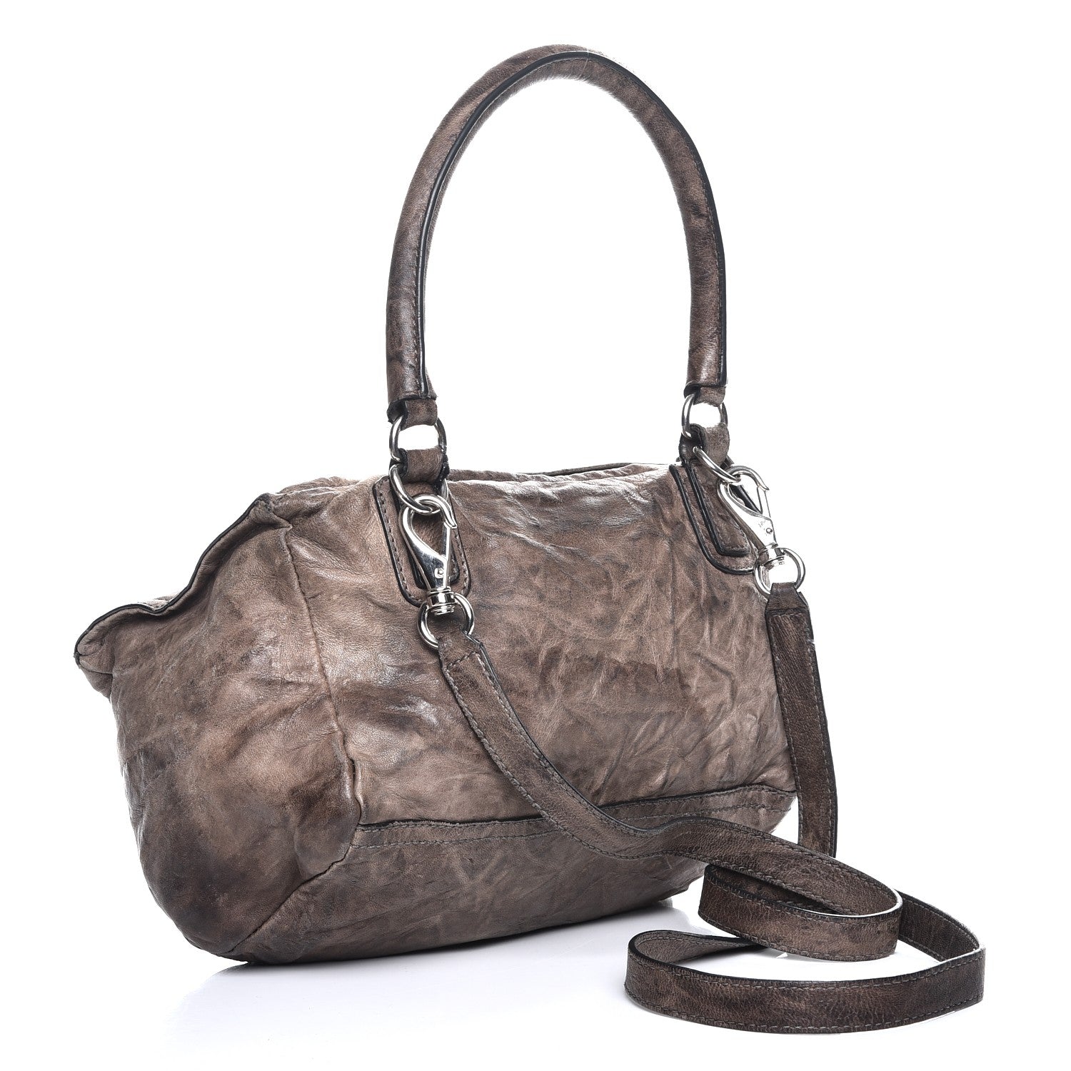 Givenchy Tumbled Sheepskin Small Pandora Grey 4 of 15