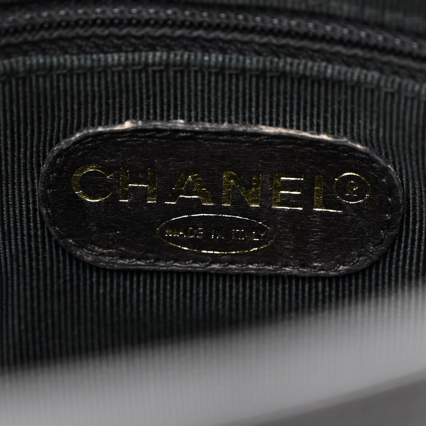 Caviar CC Shoulder Bag Black