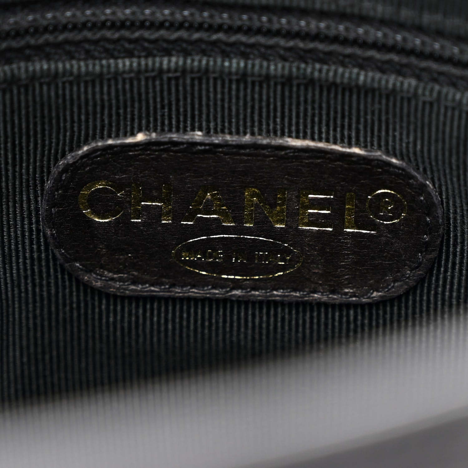 Chanel Caviar CC Shoulder Bag Black 6 of 11
