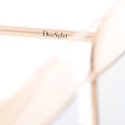 Christian Dior Split 1 Aviator Sunglasses Gold 7 of 8