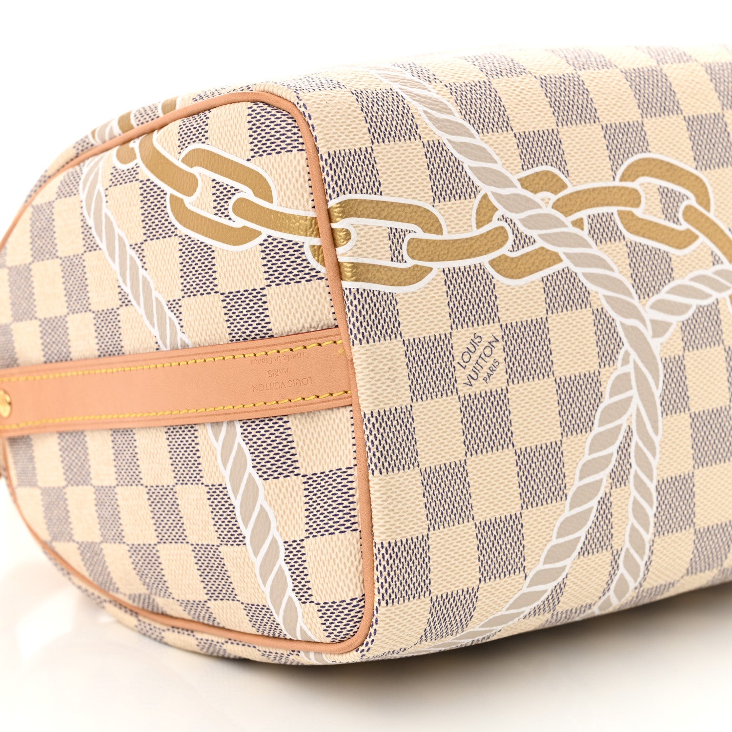 Louis Vuitton Damier Azur Nautical Speedy Bandouliere 25 8 of 9