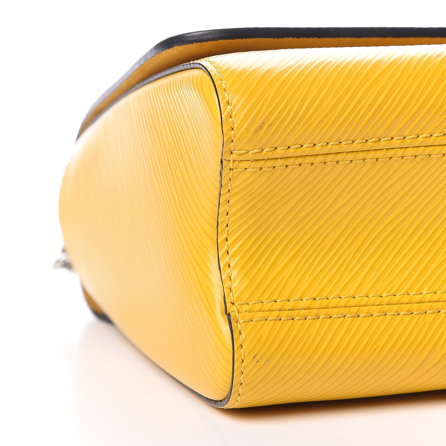 Epi Early Bird Twist Shoulder Bag MM Jonquille