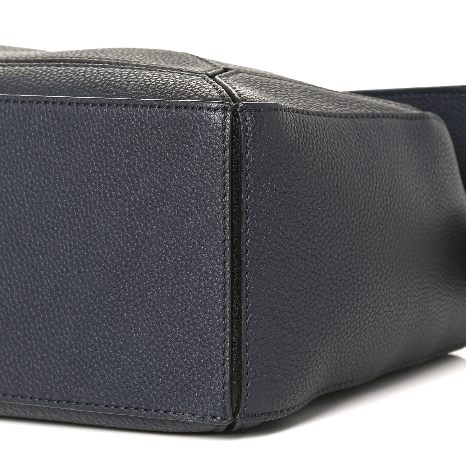 Loewe Calfskin Small Puzzle Bag Midnight Blue Black 9 of 9