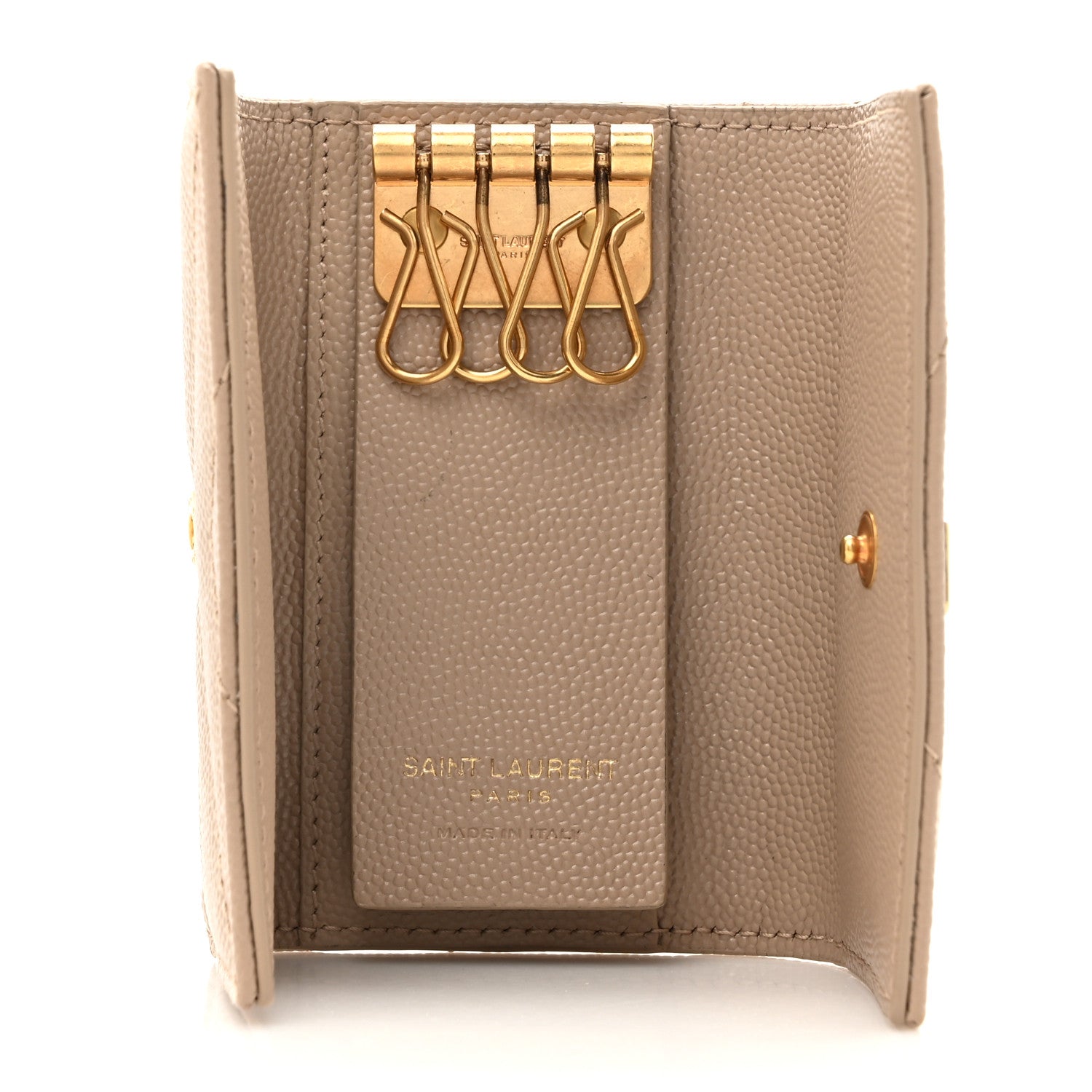 Saint Laurent Grain de Poudre Matelasse Cassandre Monogram Slim