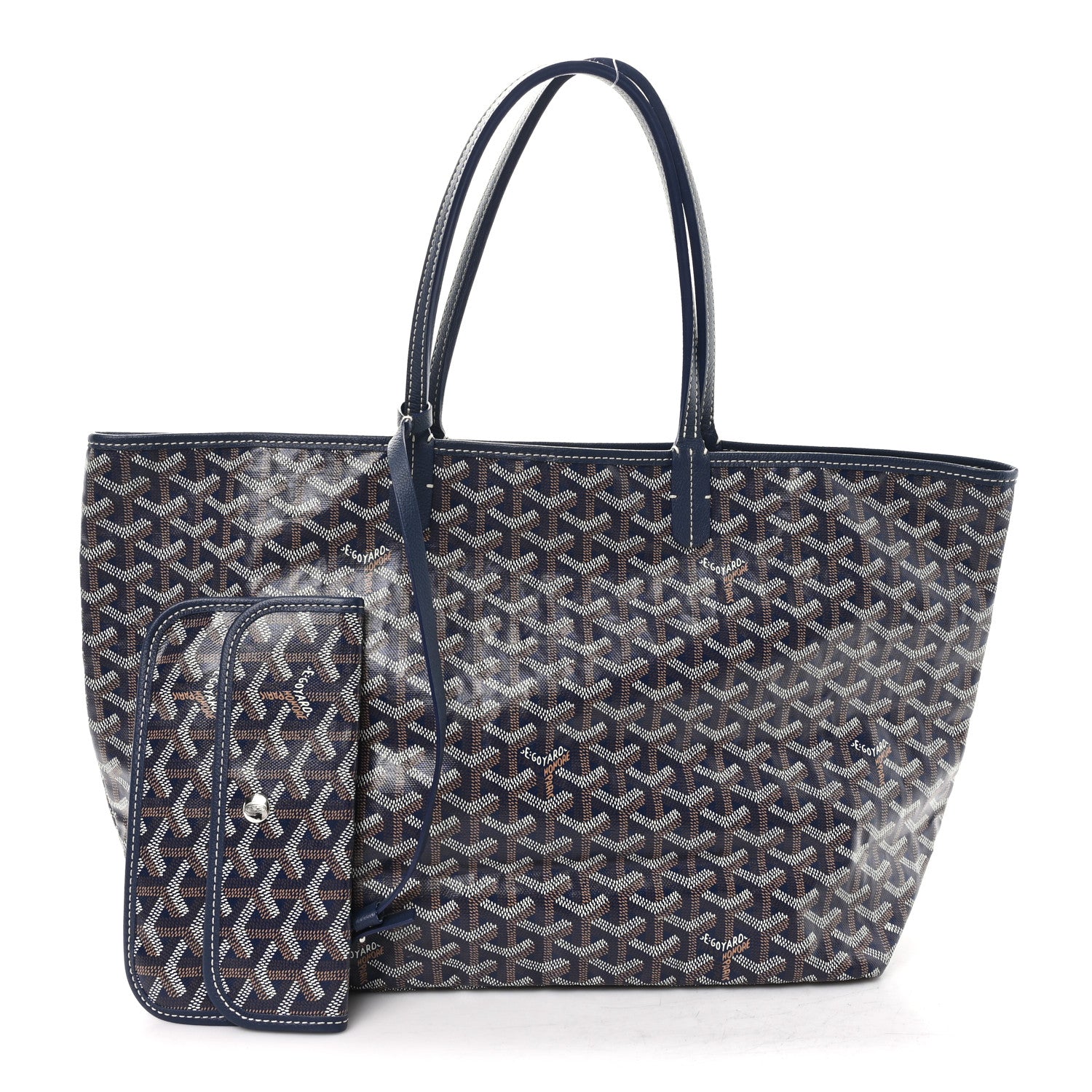 Goyard Goyardine Saint Louis PM Navy 3 of 11