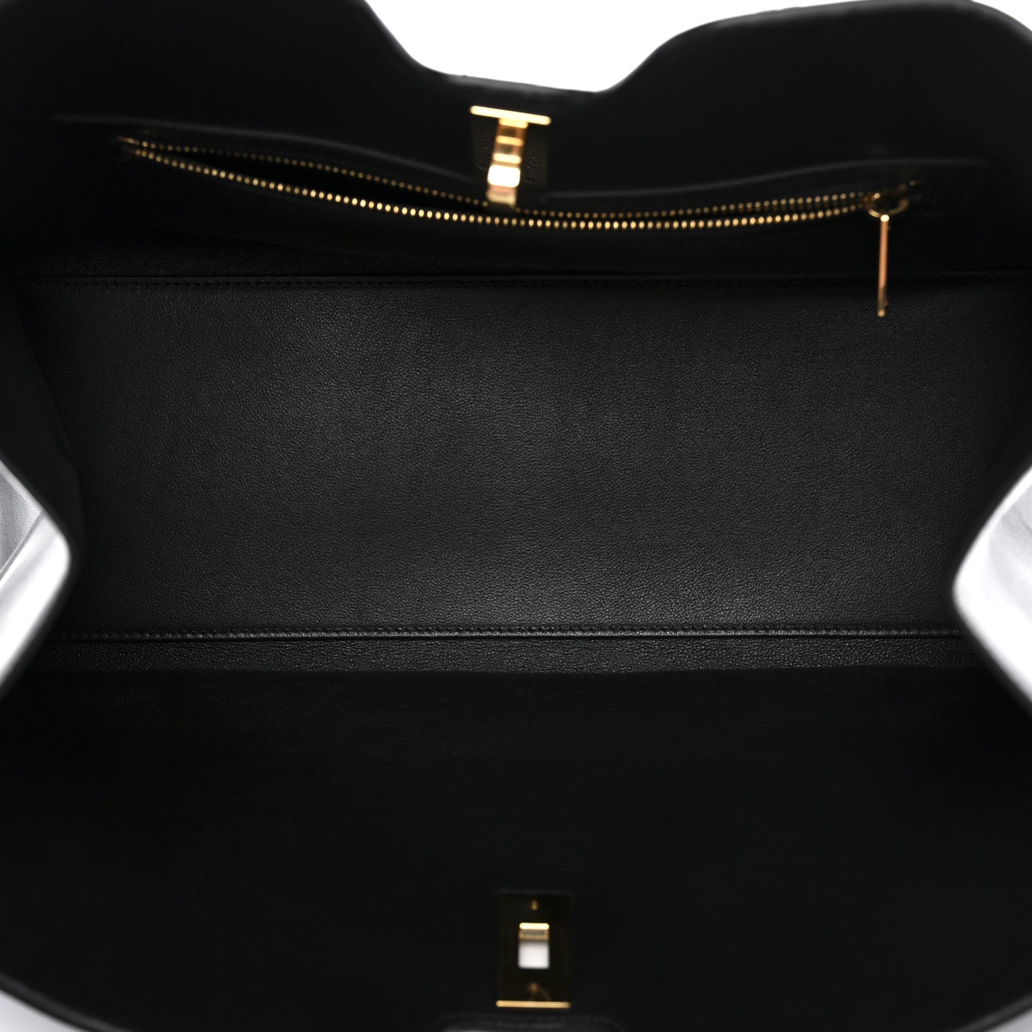 Smooth Calfskin Cabas 16 Bag Black