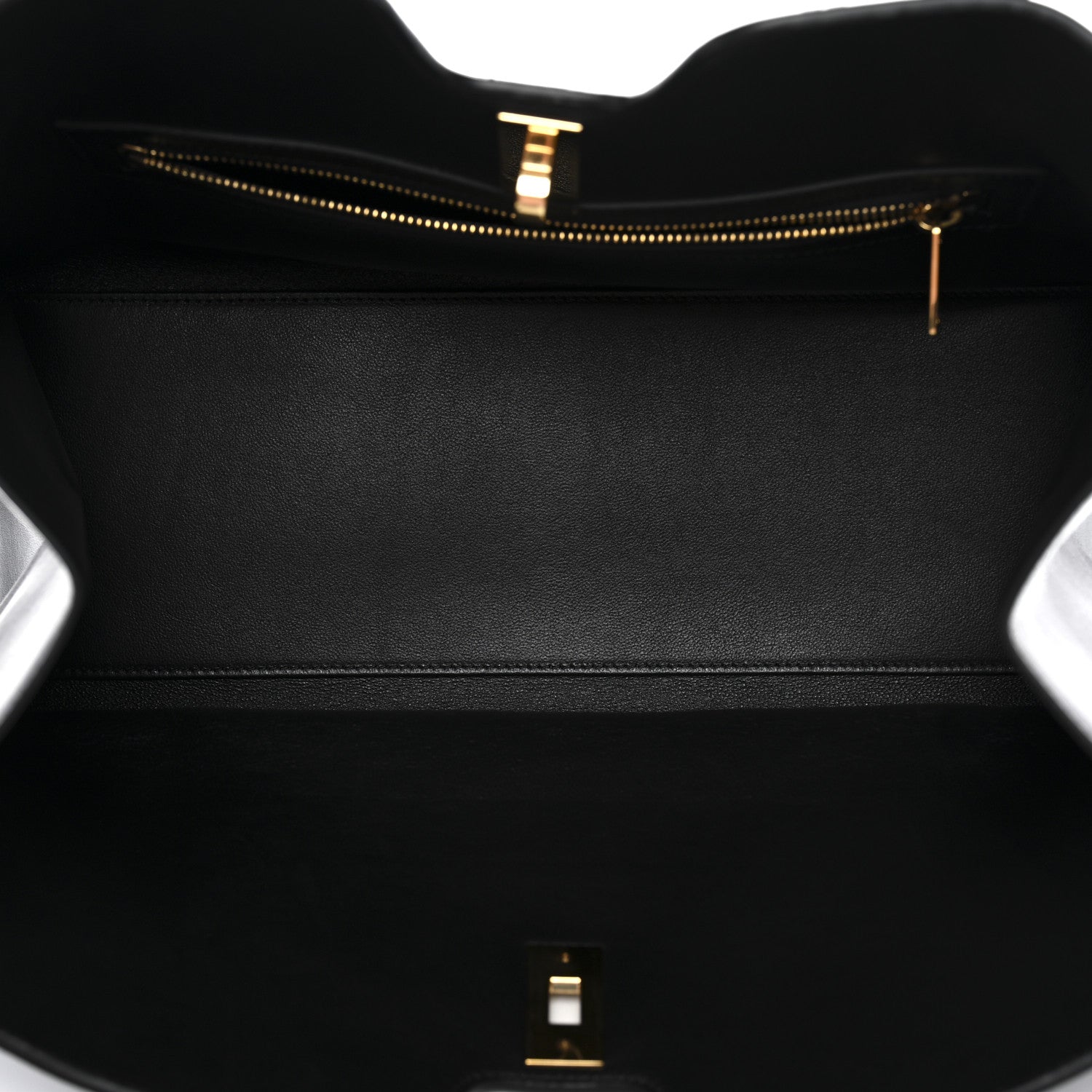 Celine Smooth Calfskin Cabas 16 Bag Black 5 of 9
