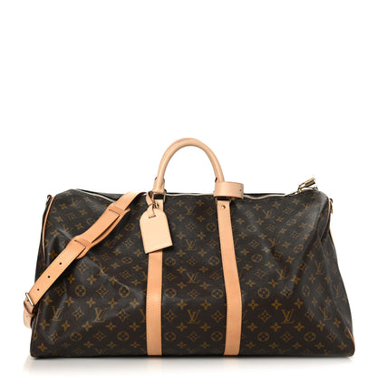 Louis Vuitton Monogram Keepall Bandouliere 55 1 of 11