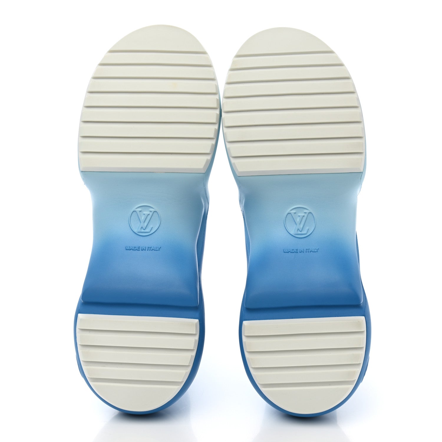 Louis Vuitton Calfskin LV Archlight Sneakers 38.5 Blue 5 of 9