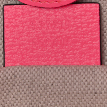 Gucci Canvas Flora Large Rajah Chain Tote White Multicolor Fuxia Fluo 7 of 11
