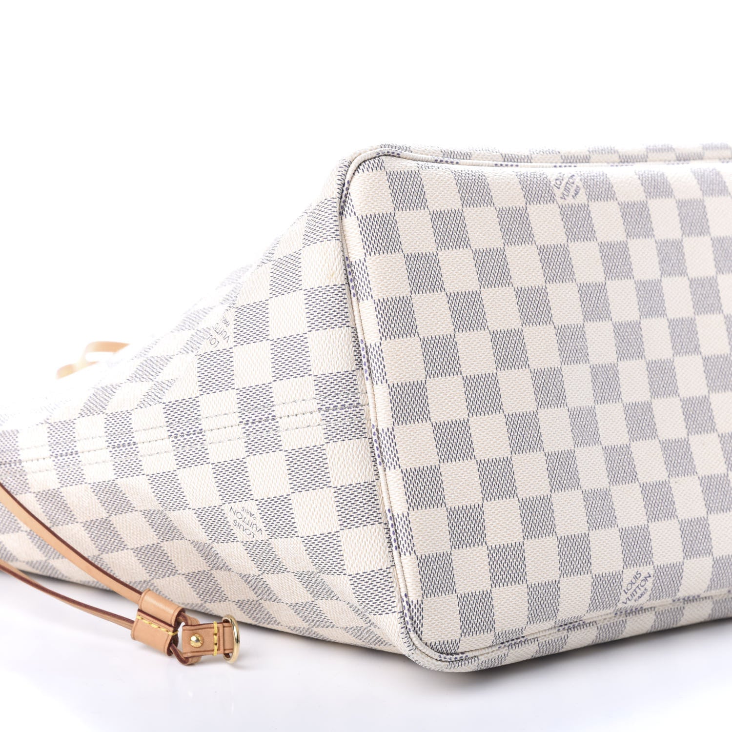 Louis Vuitton Damier Azur Neo Neverfull GM Rose Ballerine 8 of 9
