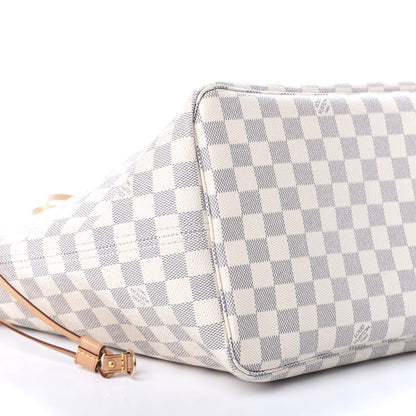 Louis Vuitton Damier Azur Neo Neverfull GM Rose Ballerine 8 of 9