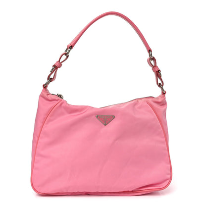 Prada Tessuto Nylon Shoulder Bag Begonia 1 of 8