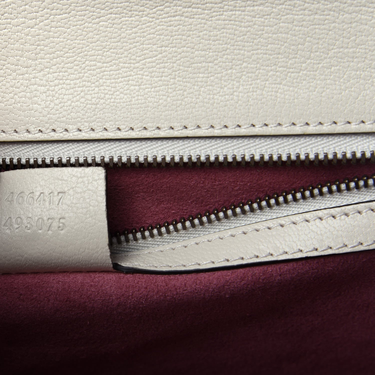 Gucci Calfskin Osiride Future Top Handle Bag Mystic White Hibiscus Red Black 9 of 12