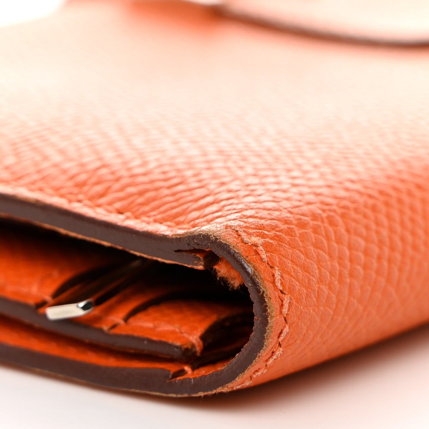 Epsom Bearn Gusset Wallet Orange