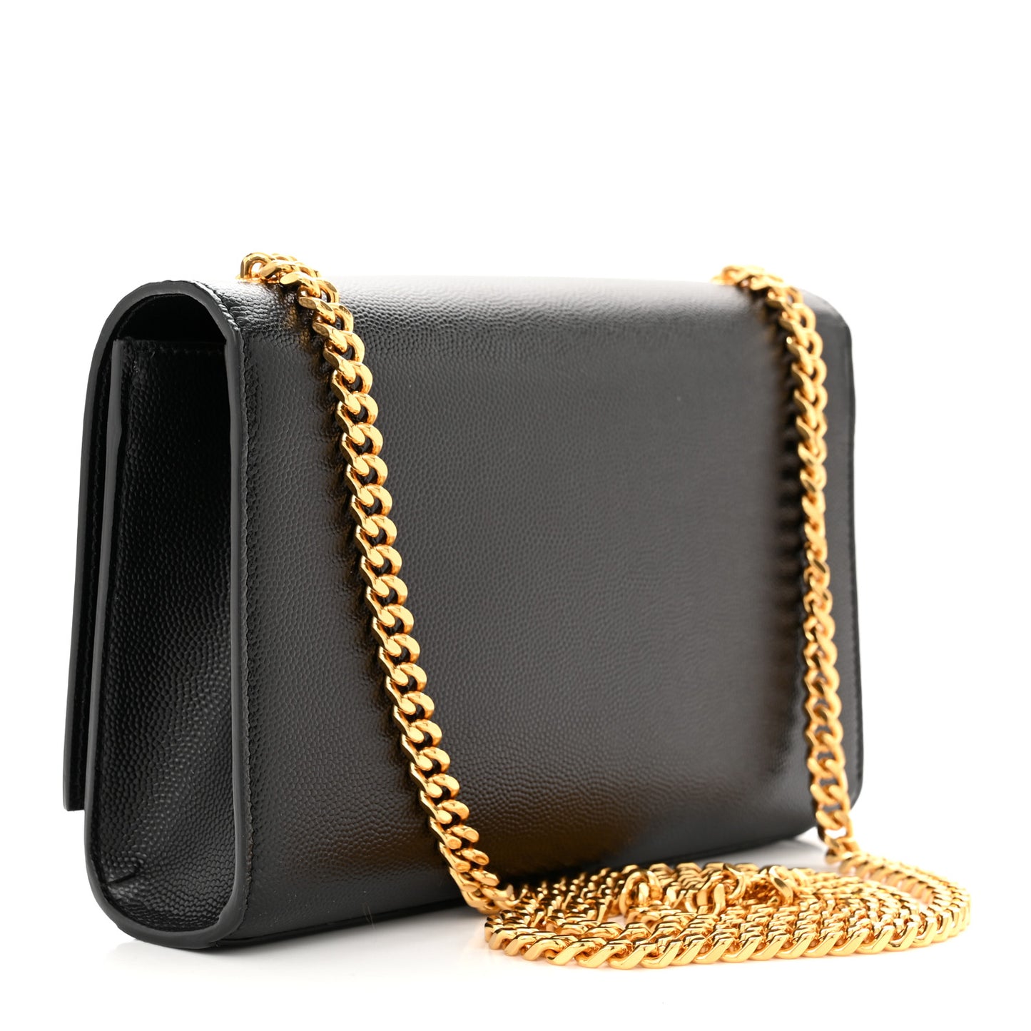 Grain De Poudre Small Monogram Kate Satchel Black