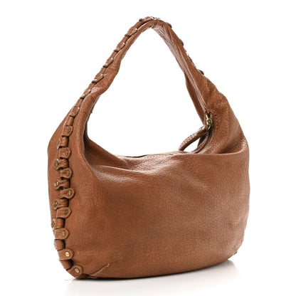 Valentino Garavani Calfskin Hobo Brown 3 of 17