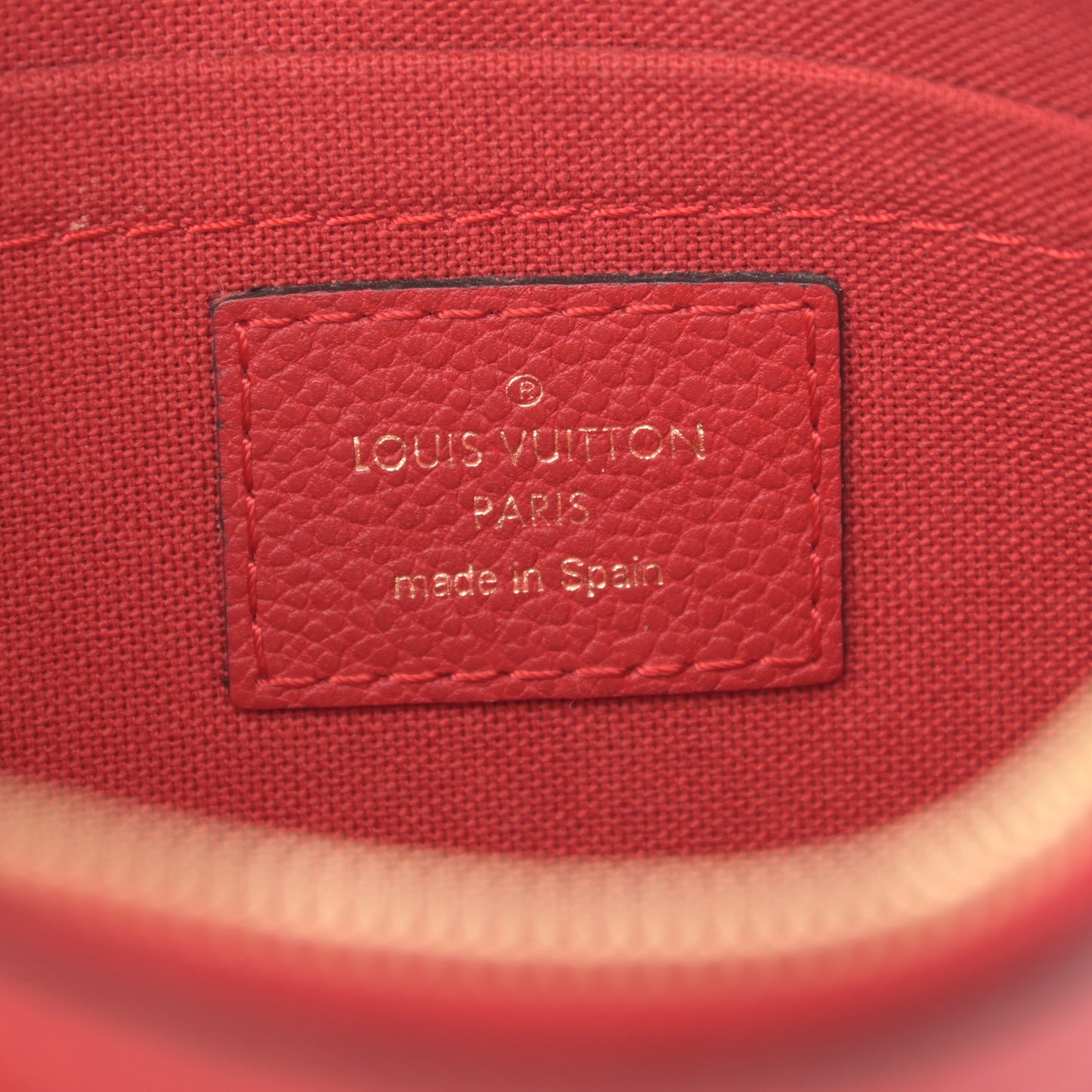 Monogram Pallas Clutch Cherry