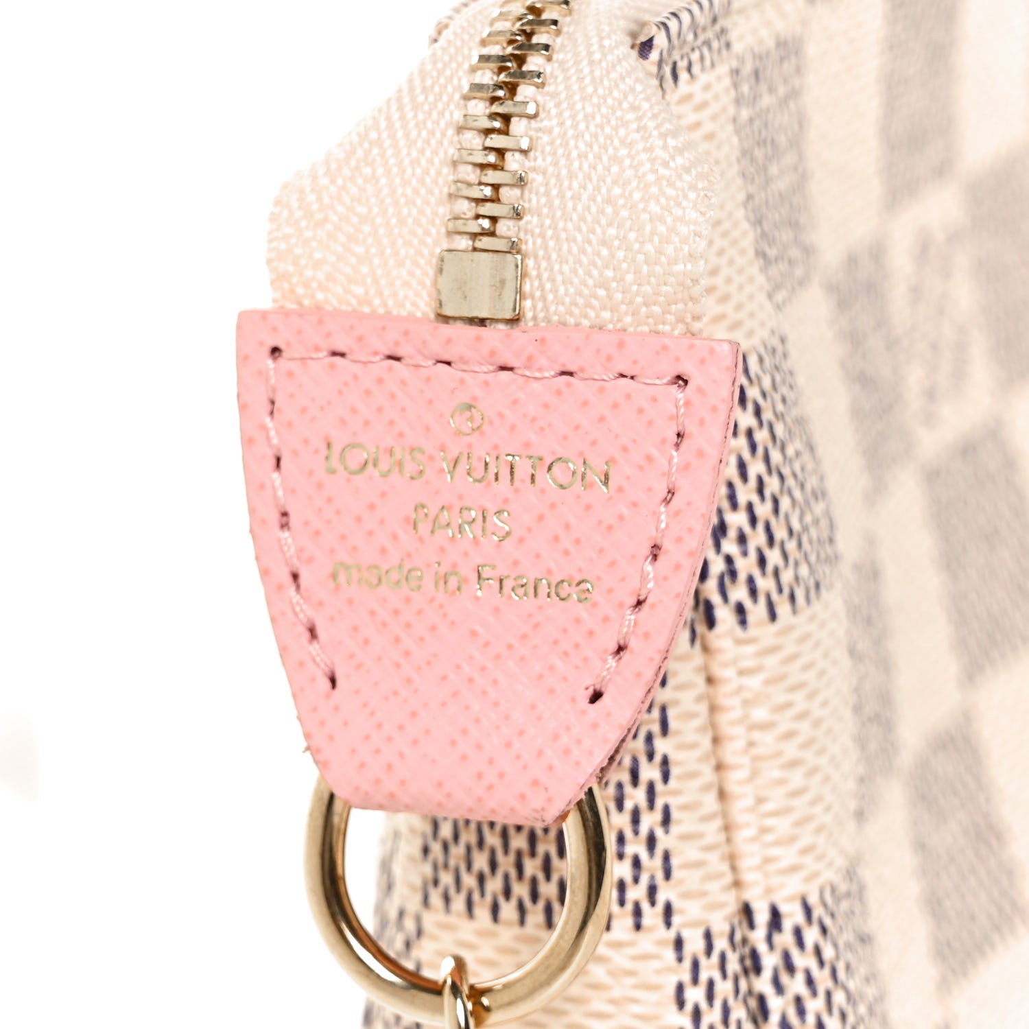 Louis Vuitton Damier Azur 2018 Christmas Animation Mini Pochette Accessories 6 of 8