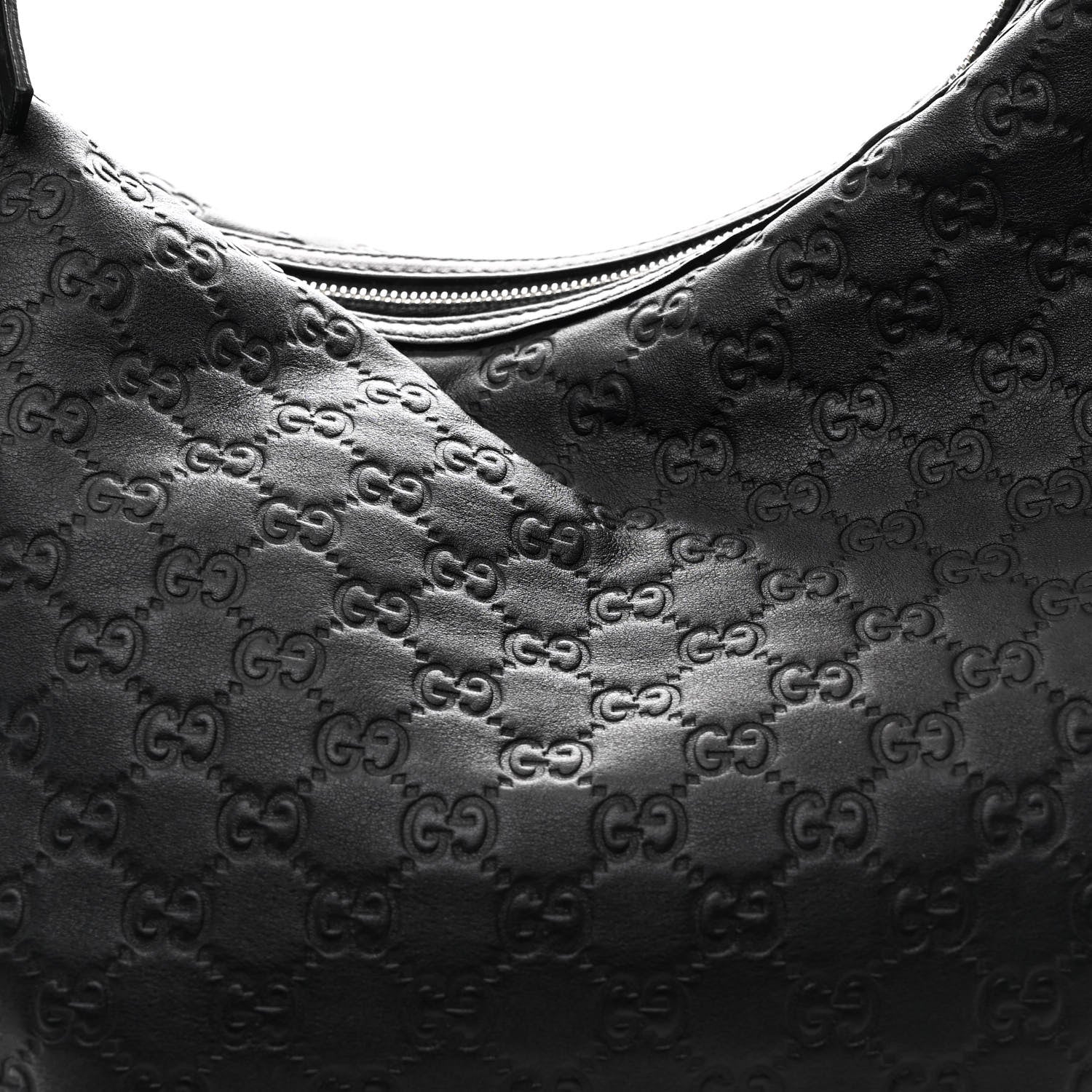 Gucci Guccissima Large GG Twins Hobo Black 8 of 10