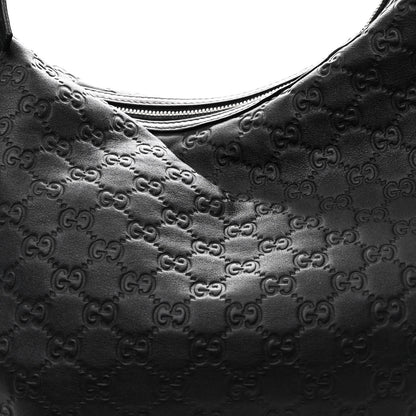 Gucci Guccissima Large GG Twins Hobo Black 8 of 10
