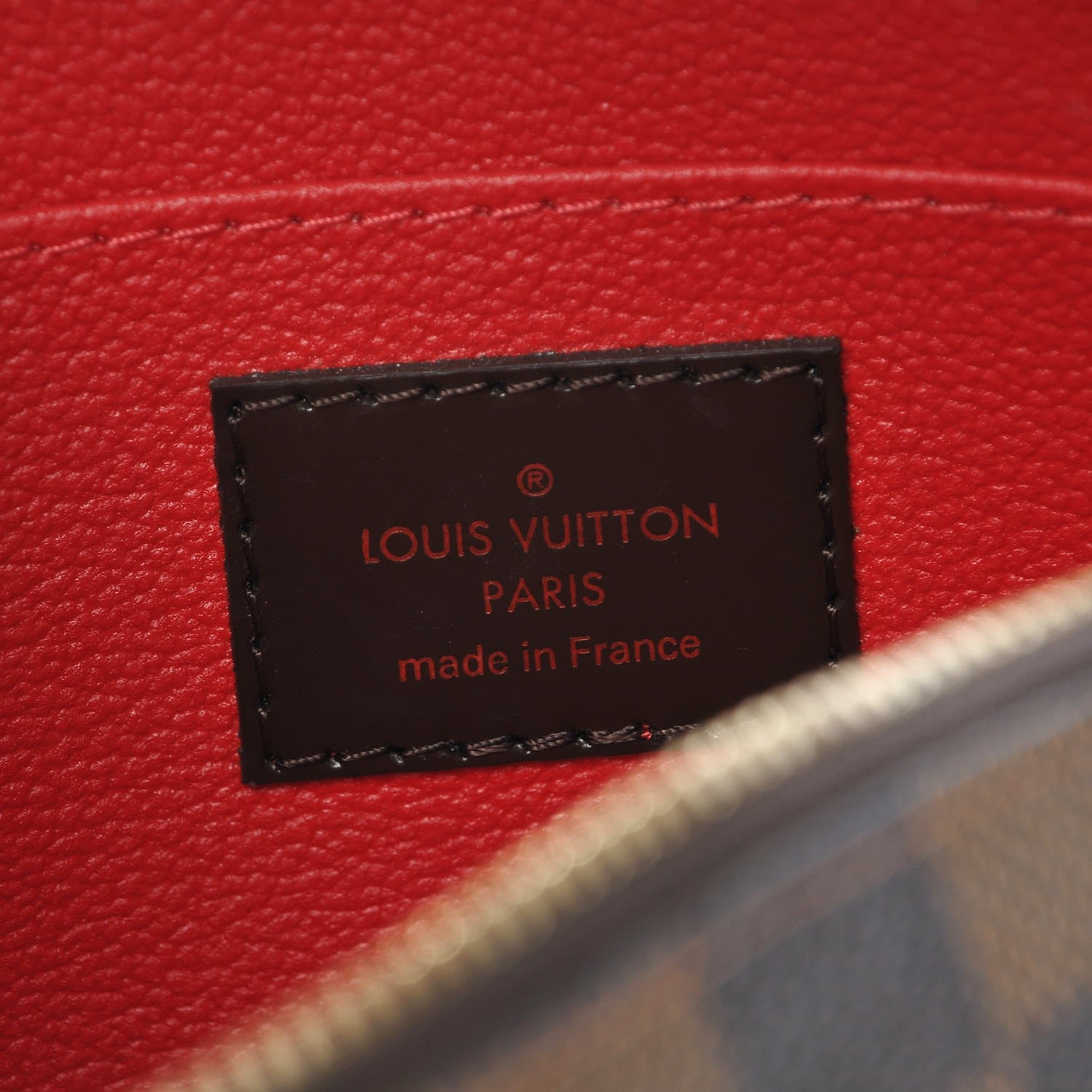 Louis Vuitton Damier Ebene Cosmetic Pouch 6 of 7